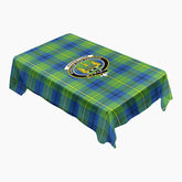 Johnstone Ancient Tartan Crest Tablecloth